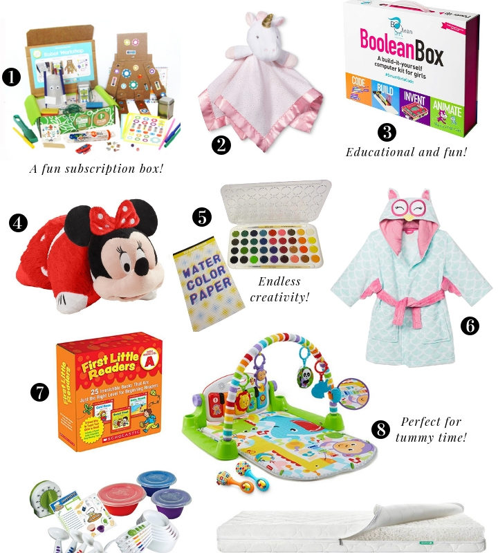 holiday gift ideas for kids and babies, best gifts for kids, gift guide for kids and baby, holiday guide, what to gift for christmas to kids