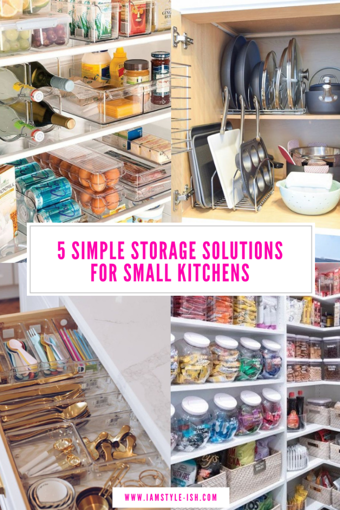 5 Simple Storage Solutions For Small Kitchens